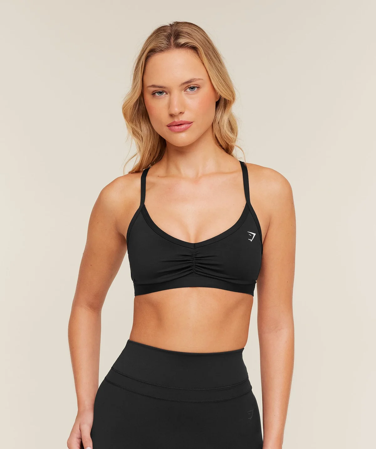 Top Deportivo Ruched Strappy