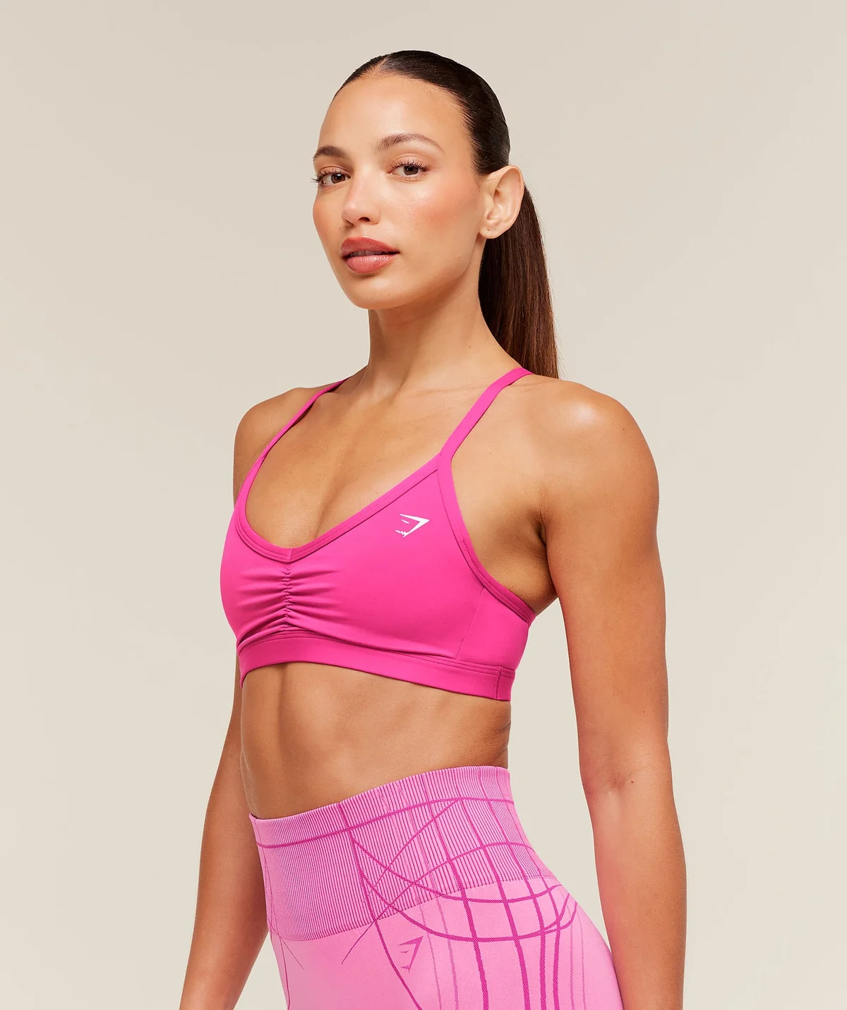 Top Deportivo Ruched Strappy - imagen 3