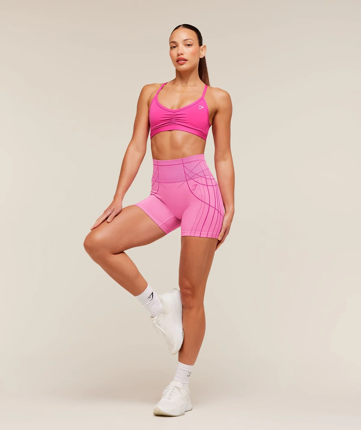 Top Deportivo Ruched Strappy - imagen 4