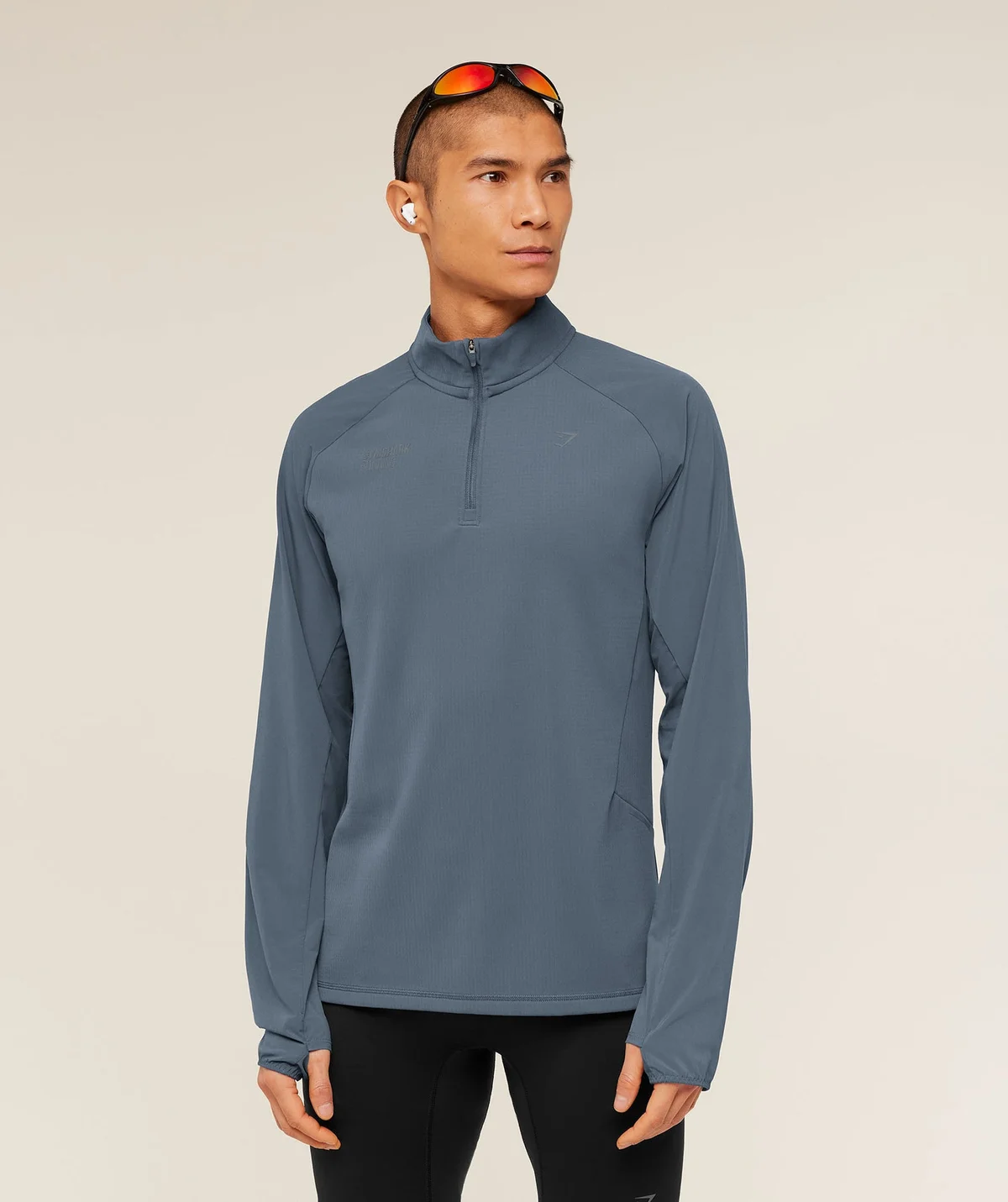 Buzo Running Elite con Cremallera de 1/4