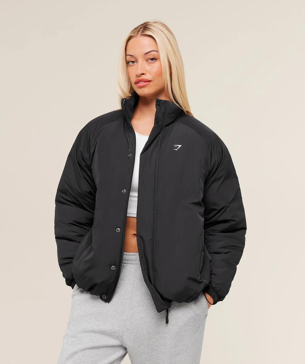 Chaqueta Puffer Oversize