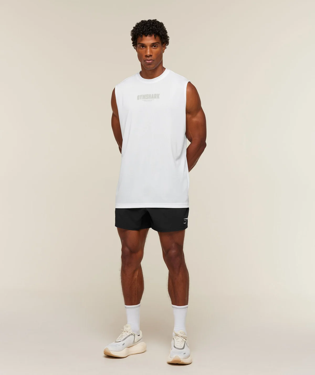 Camiseta sin Mangas Motion Blur Graphic - imagen 4