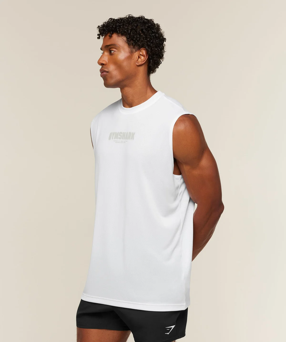 Camiseta sin Mangas Motion Blur Graphic - imagen 3
