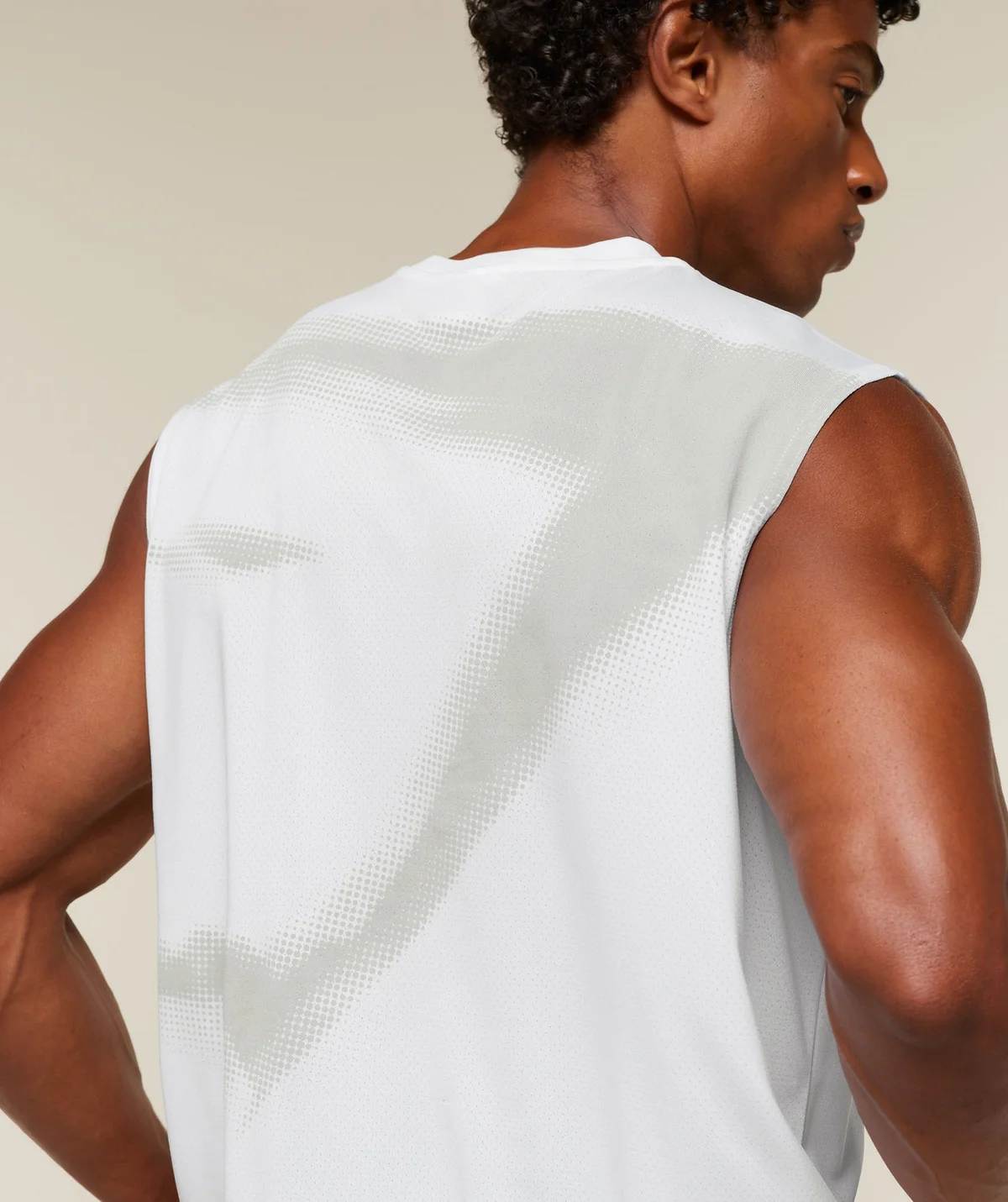 Camiseta sin Mangas Motion Blur Graphic - imagen 5