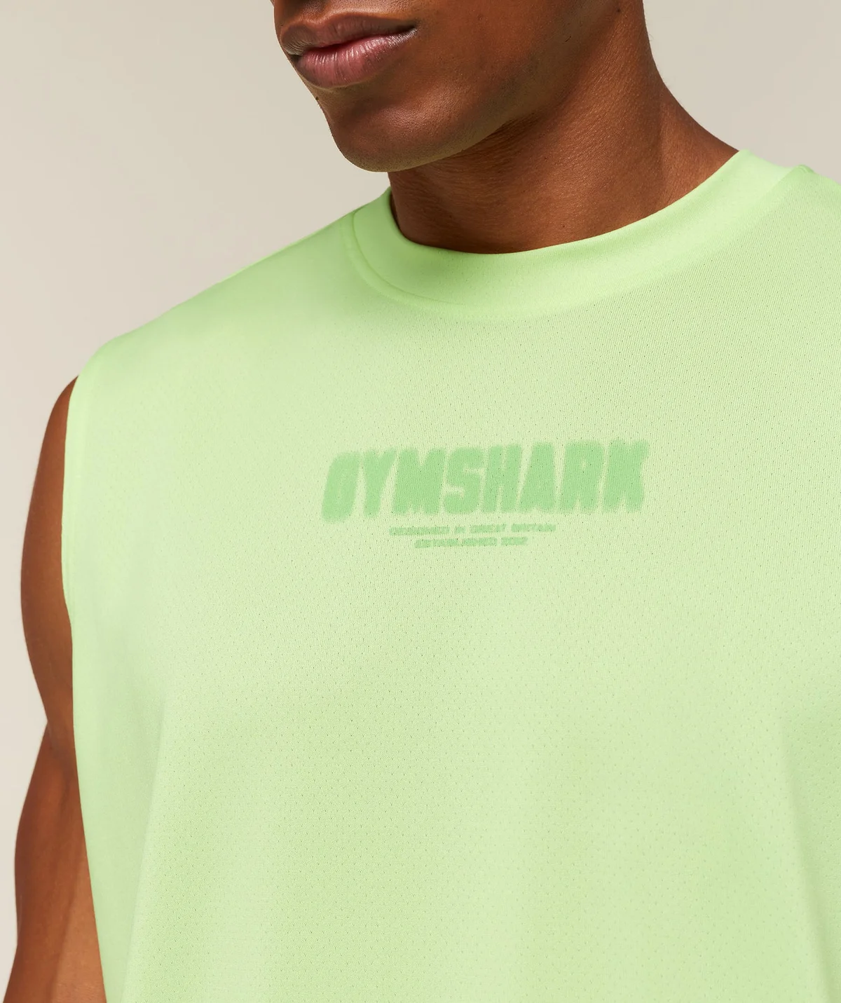 Camiseta sin Mangas Motion Blur Graphic - imagen 4