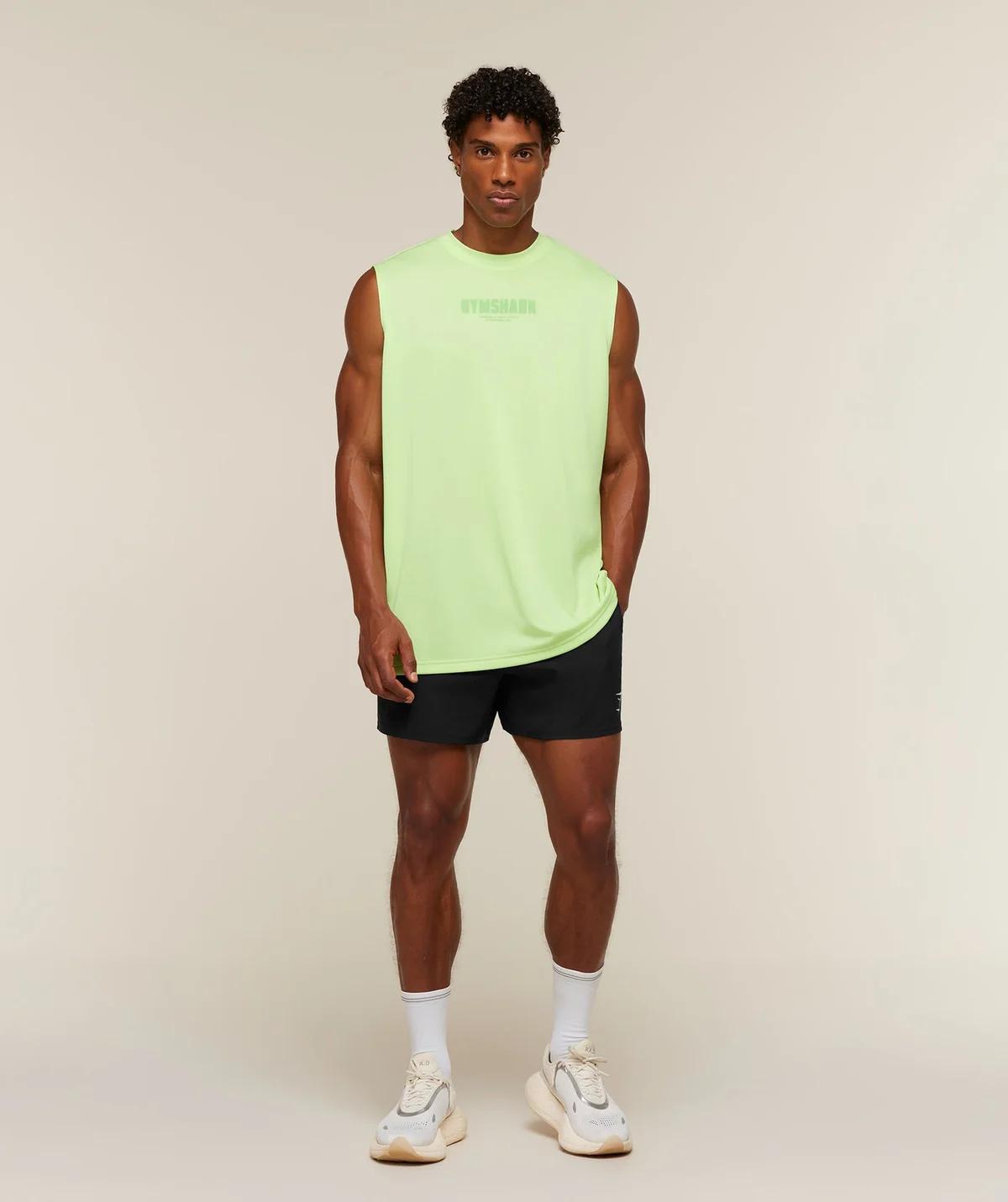 Camiseta sin Mangas Motion Blur Graphic - imagen 6