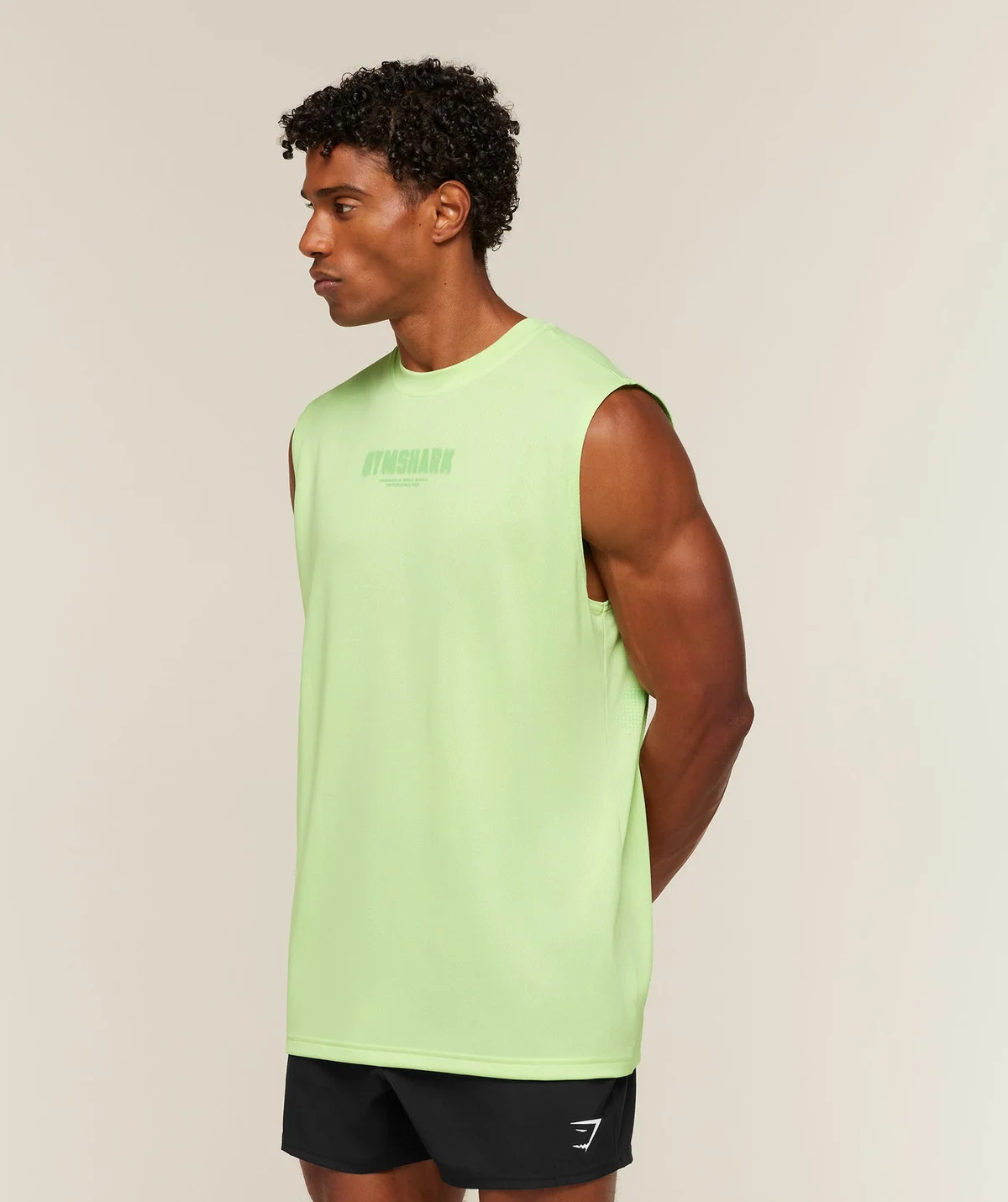 Camiseta sin Mangas Motion Blur Graphic - imagen 3