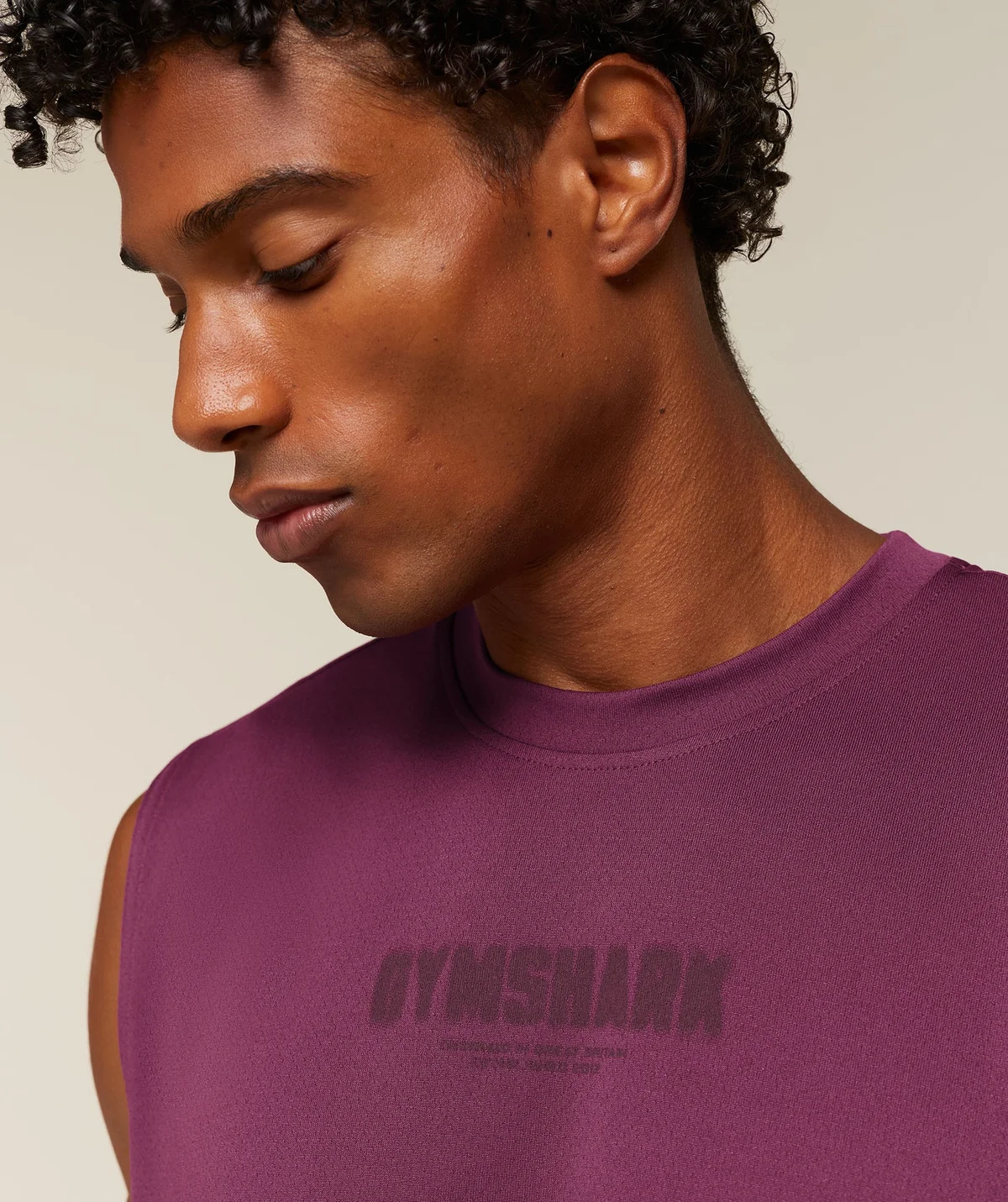 Camiseta sin Mangas Motion Blur Graphic - imagen 5