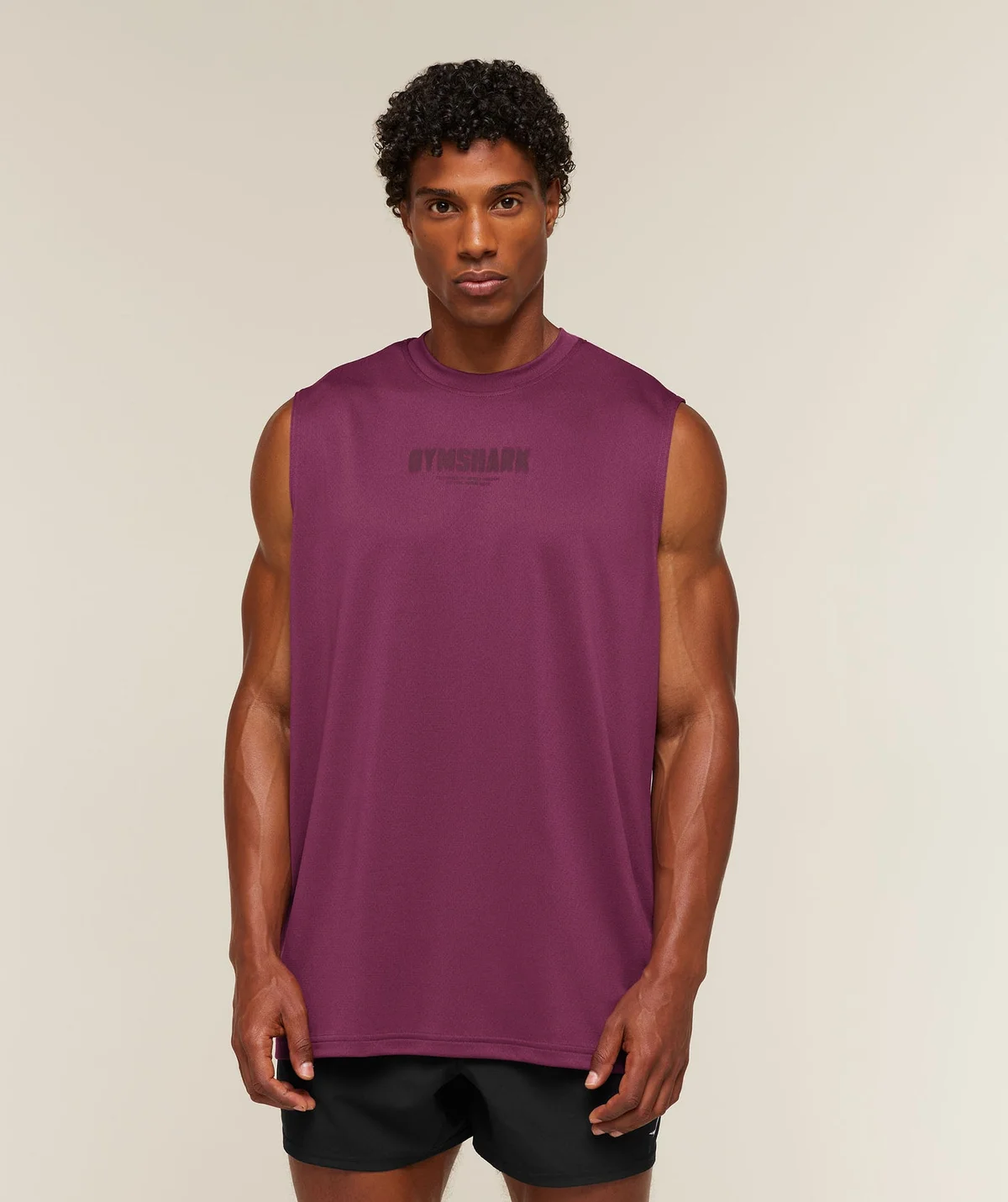 Camiseta sin Mangas Motion Blur Graphic
