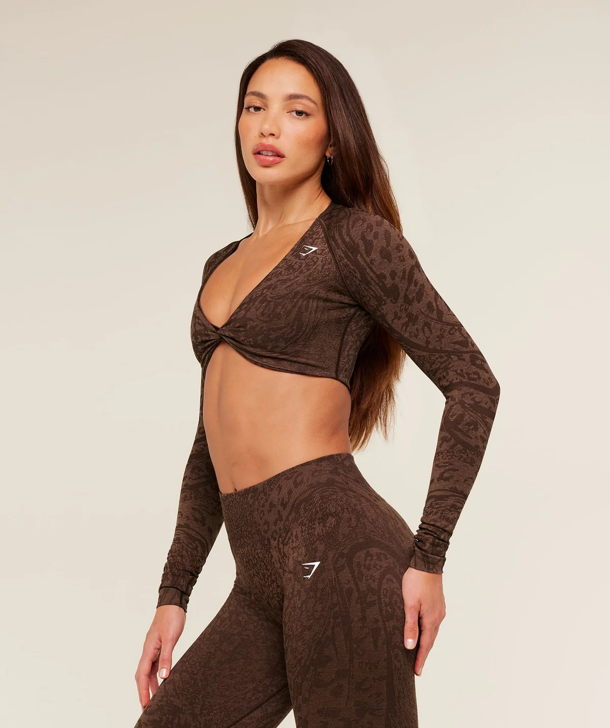 Crop Top de Manga Larga Adapt Animal - imagen 4