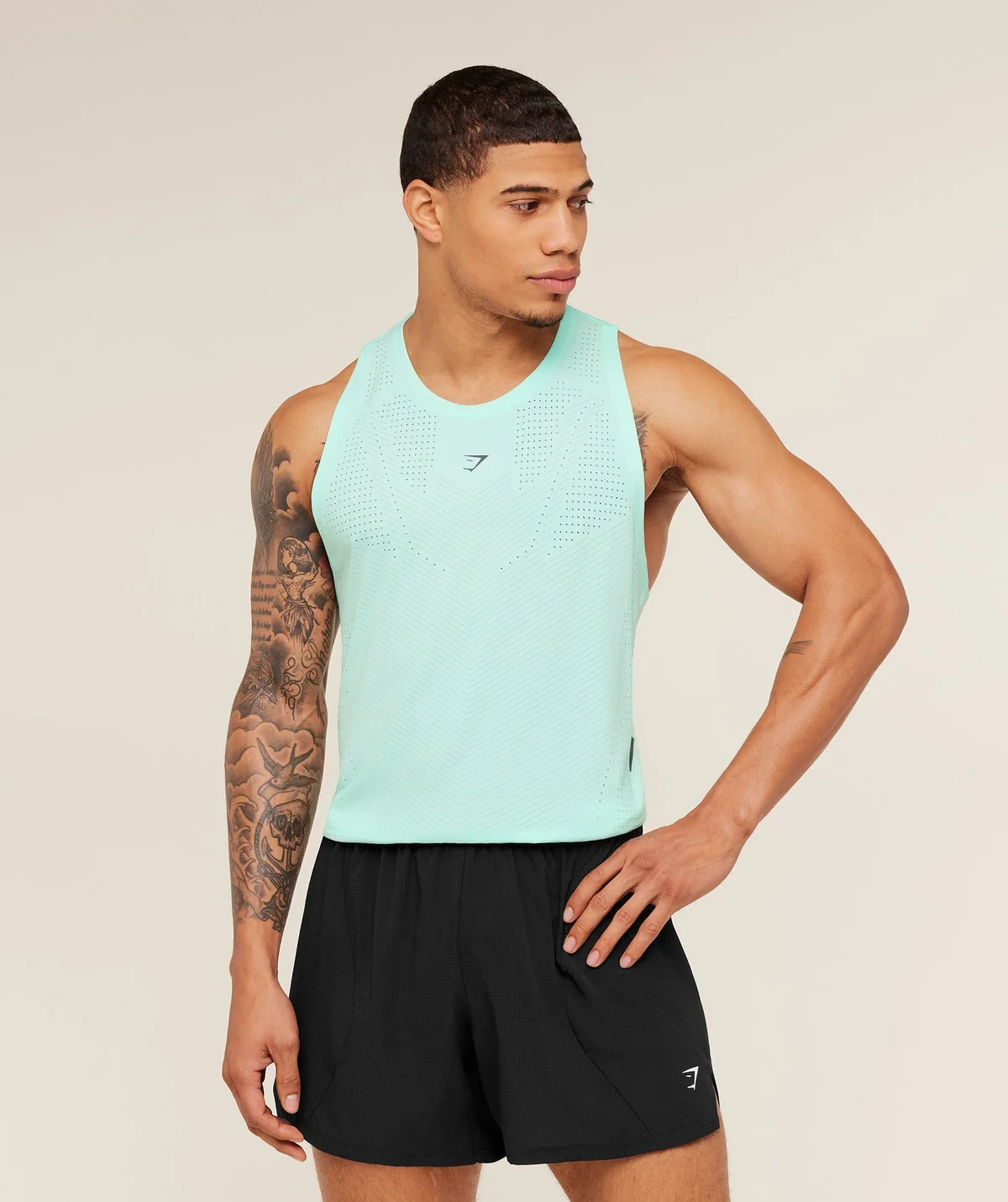 Camiseta sin Mangas Seamless Running