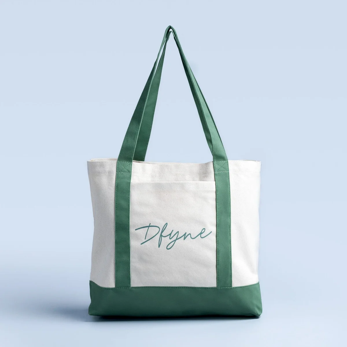 Bolso Tote con Logo Script - imagen 1