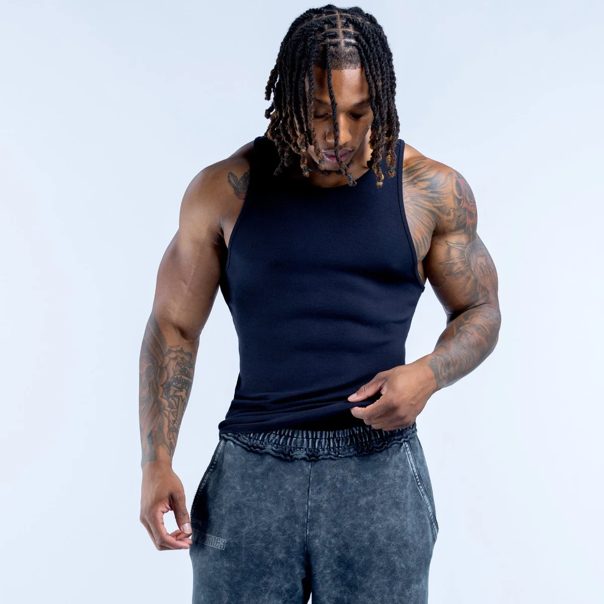 Camiseta sin Mangas Recharge Acanalada - imagen 3