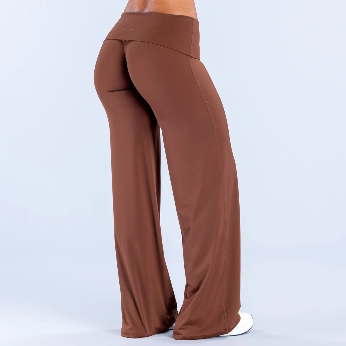 Pantalón Sav de Pierna Ancha y Cintura Doblada - imagen 2