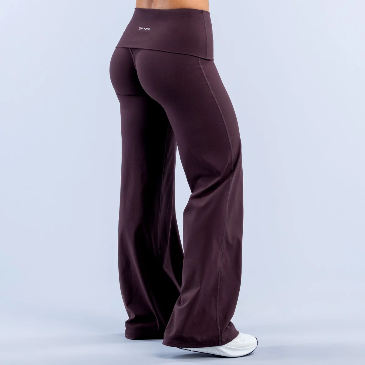 Pantalón Origin de Pierna Ancha y Cintura Doblada