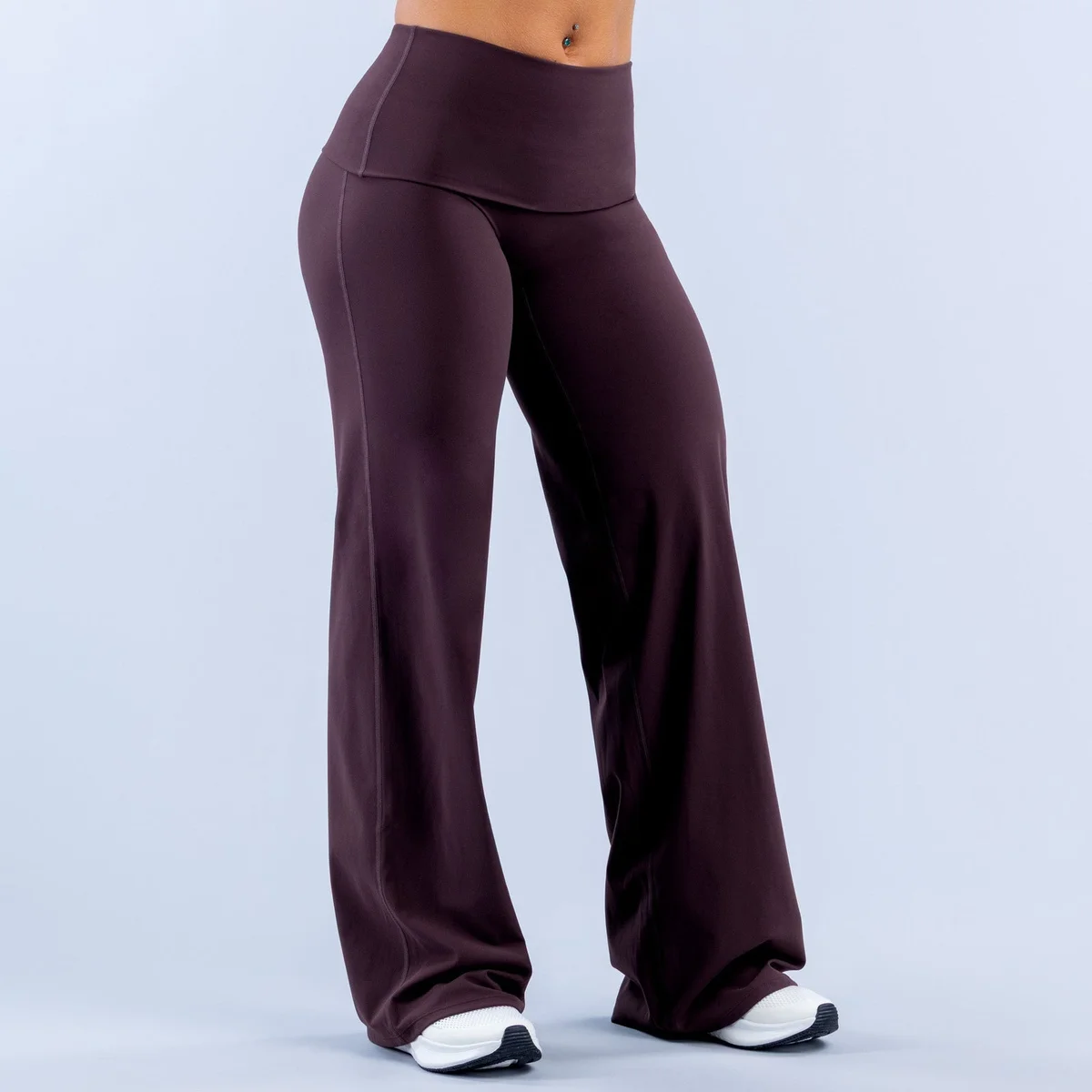 Pantalón Origin de Pierna Ancha y Cintura Doblada - imagen 3