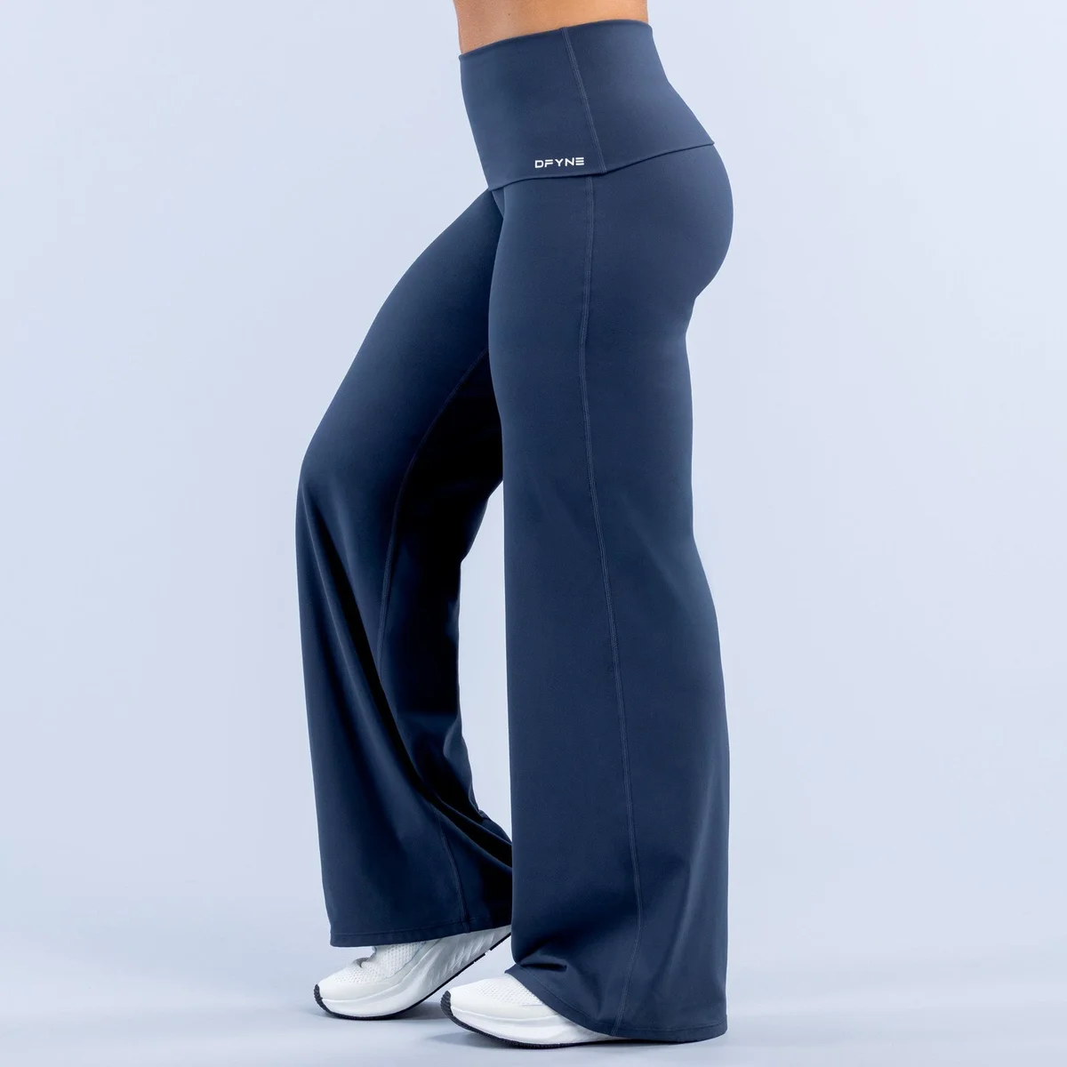 Pantalón Origin de Pierna Ancha y Cintura Doblada - imagen 3