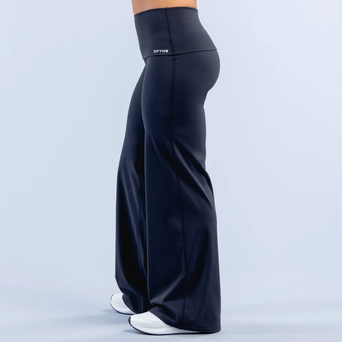 Pantalón Origin de Pierna Ancha y Cintura Doblada - imagen 3