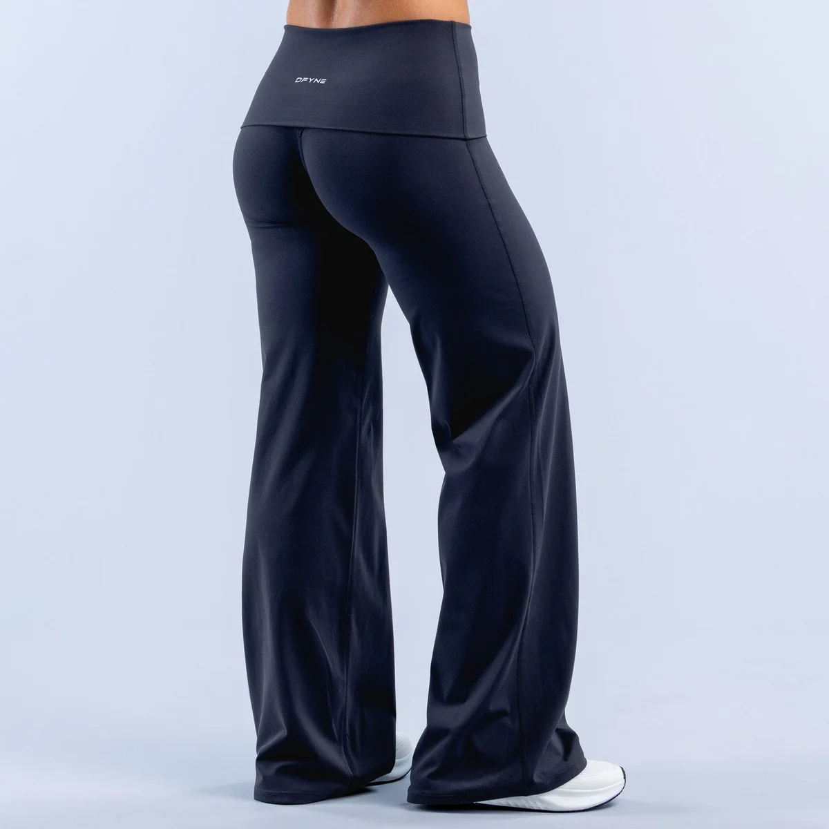 Pantalón Origin de Pierna Ancha y Cintura Doblada