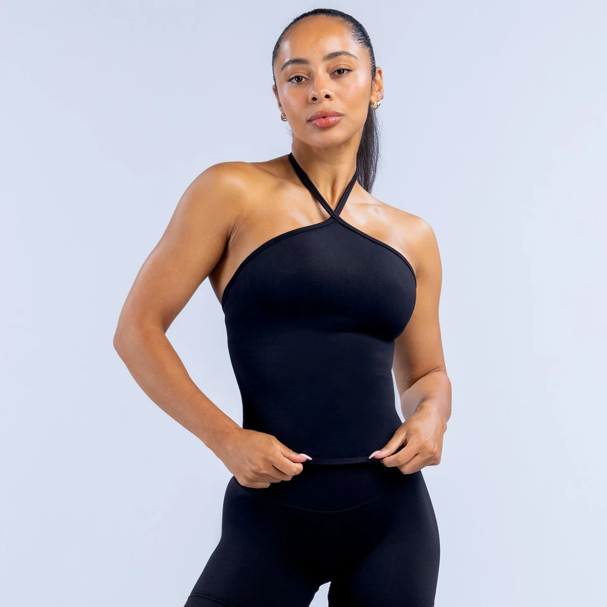 Top Largo Dynamic de Cuello Halter - imagen 4