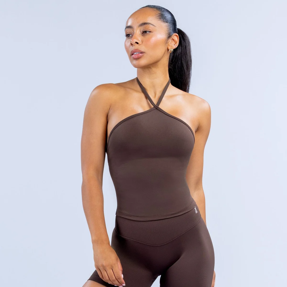 Top Largo Dynamic de Cuello Halter - imagen 2