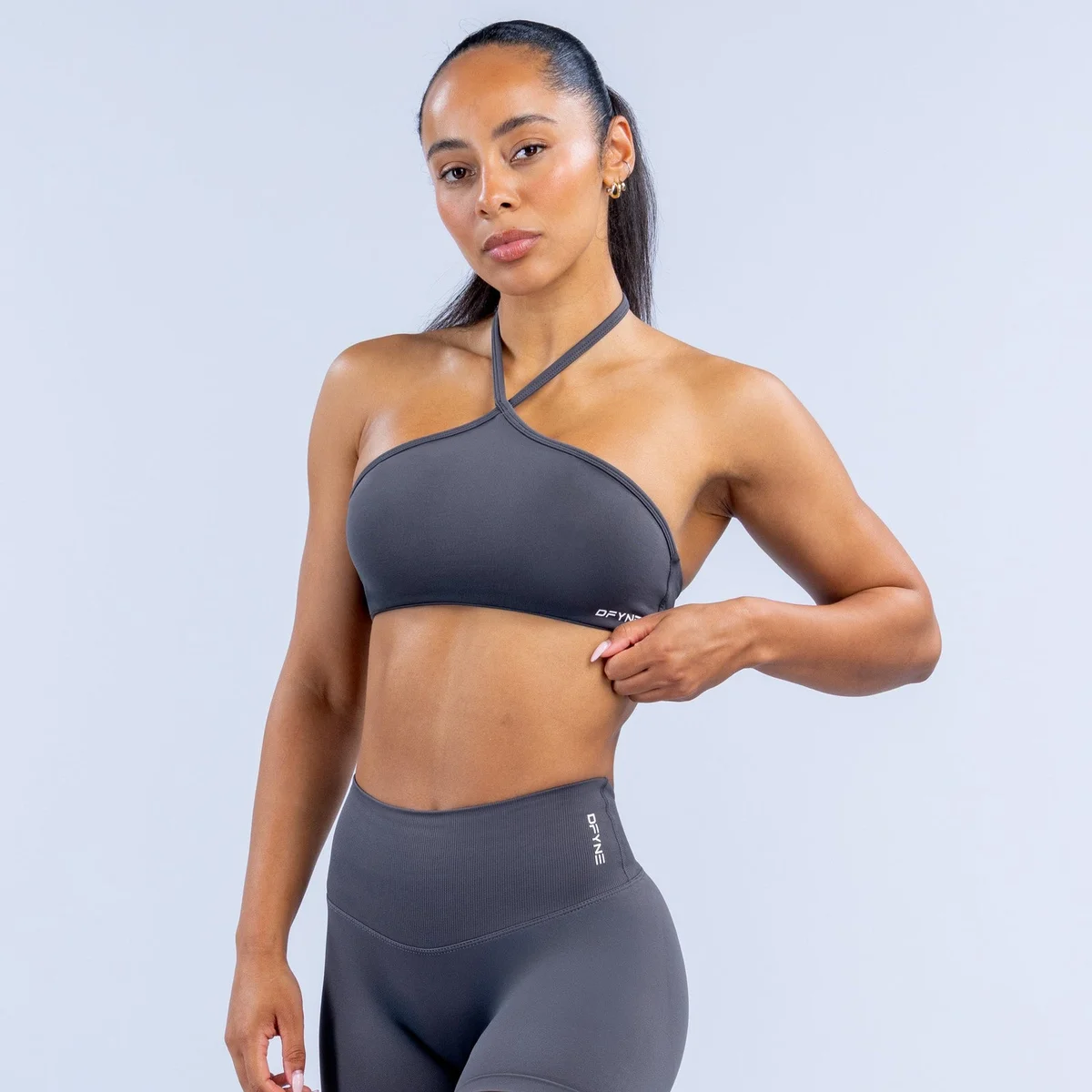 Top Deportivo Dynamic Halter de Cuello Alto