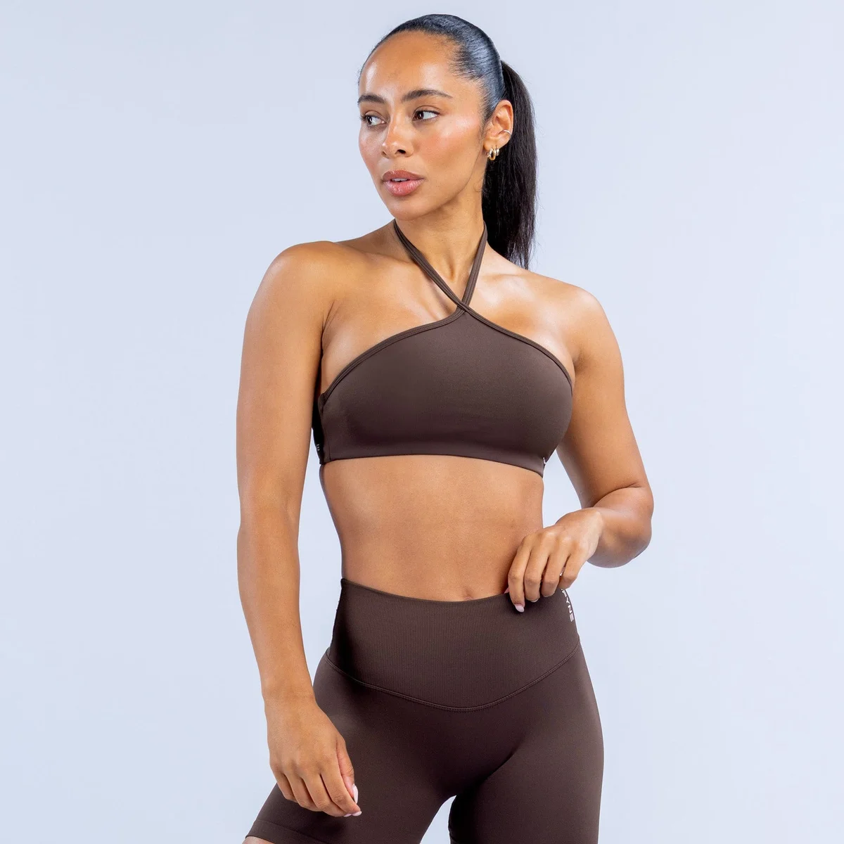 Top Deportivo Dynamic Halter de Cuello Alto