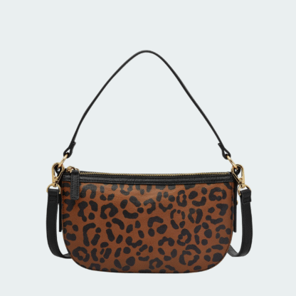 Bolso bandolera con estampado Jolie pequeño para mujer