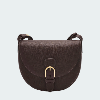 Bolso bandolera de piel Everleigh grande para mujer con solapa