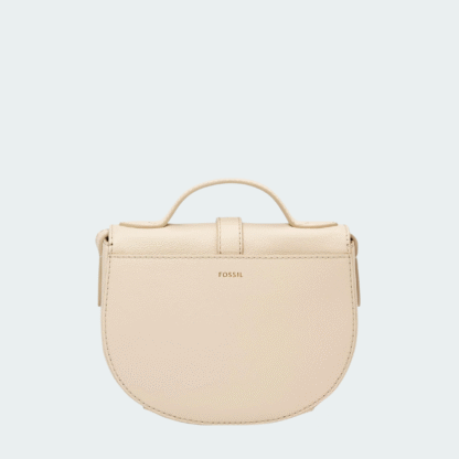 Bolso bandolera pequeño de piel esmeril para mujer - Imagen 2