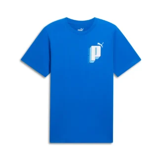 Camiseta con gráfico de letras para hombre