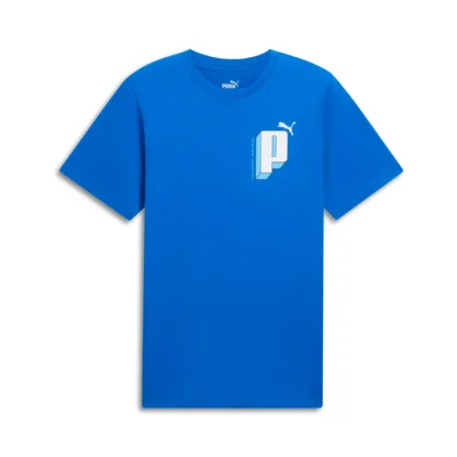 Camiseta con gráfico de letras para hombre