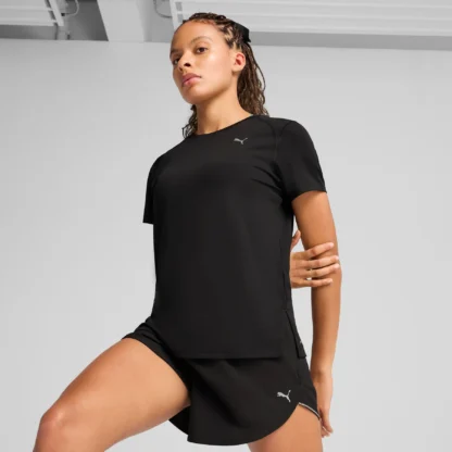 Camiseta de malla con gráfico para correr para mujer - Imagen 5