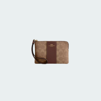 Bolso de mano con cremallera en las esquinas