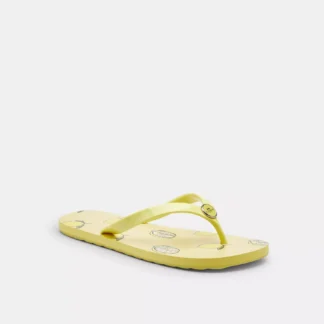 Sandalias Zayn tipo flip flop con estampado de frutas