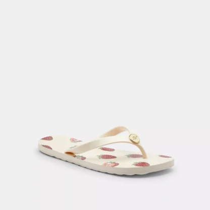 Sandalias Zayn tipo flip flop con estampado de frutas - Imagen 2