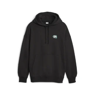 Sudadera con capucha oversize Downtown con gráfico para mujer