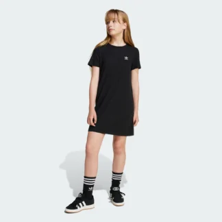 Vestido acanalado para niña