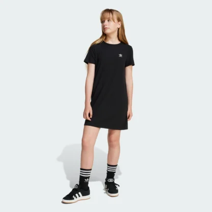 Vestido acanalado para niña