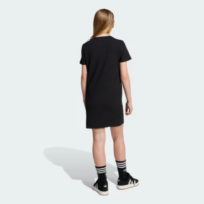 Vestido acanalado para niña - Imagen 2