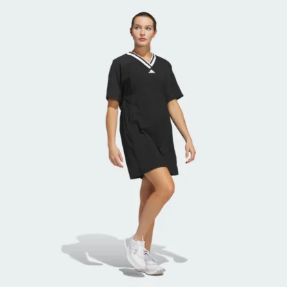 Vestido ajustable con escote en V Beyond para mujer - Imagen 3