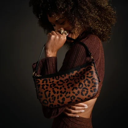 Bolso bandolera con estampado Jolie pequeño para mujer - Imagen 2