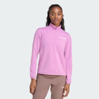 women’s  terrex multi climawarm half-zip tech fleece jacket