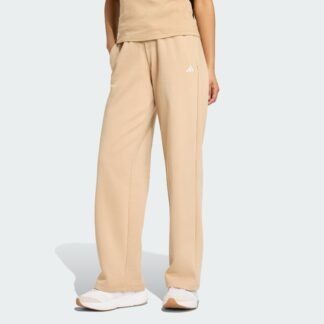 women’s  essentials small logo feel cozy open-hem pants
