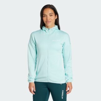 women’s  terrex xperior climawarm light fleece hooded jacket
